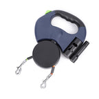 Reflective LED Retractable Leash