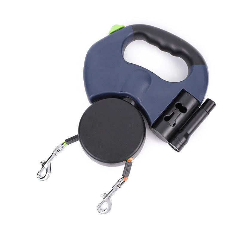 Reflective LED Retractable Leash