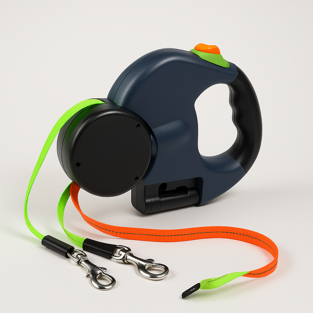 PawEco™ Reflective LED Retractable Leash